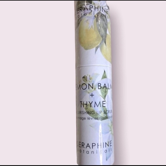 SERAPHINE BOTANICALS Lemon Balm,Thyme,Nourishing Lip Scrub - Picture 3 of 4